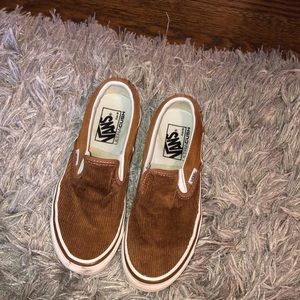 Corduroy vans women’s size 6